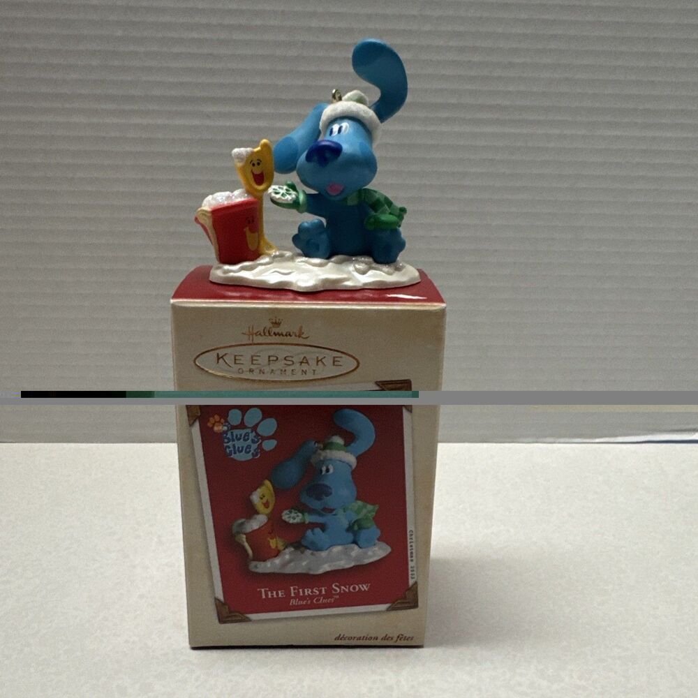 Hallmark Keepsake Ornament Blues Clues The First Snow Nickelodeon NIB
